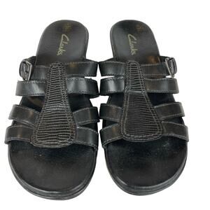 Women’s Clark’s Slide Sandals Size 9